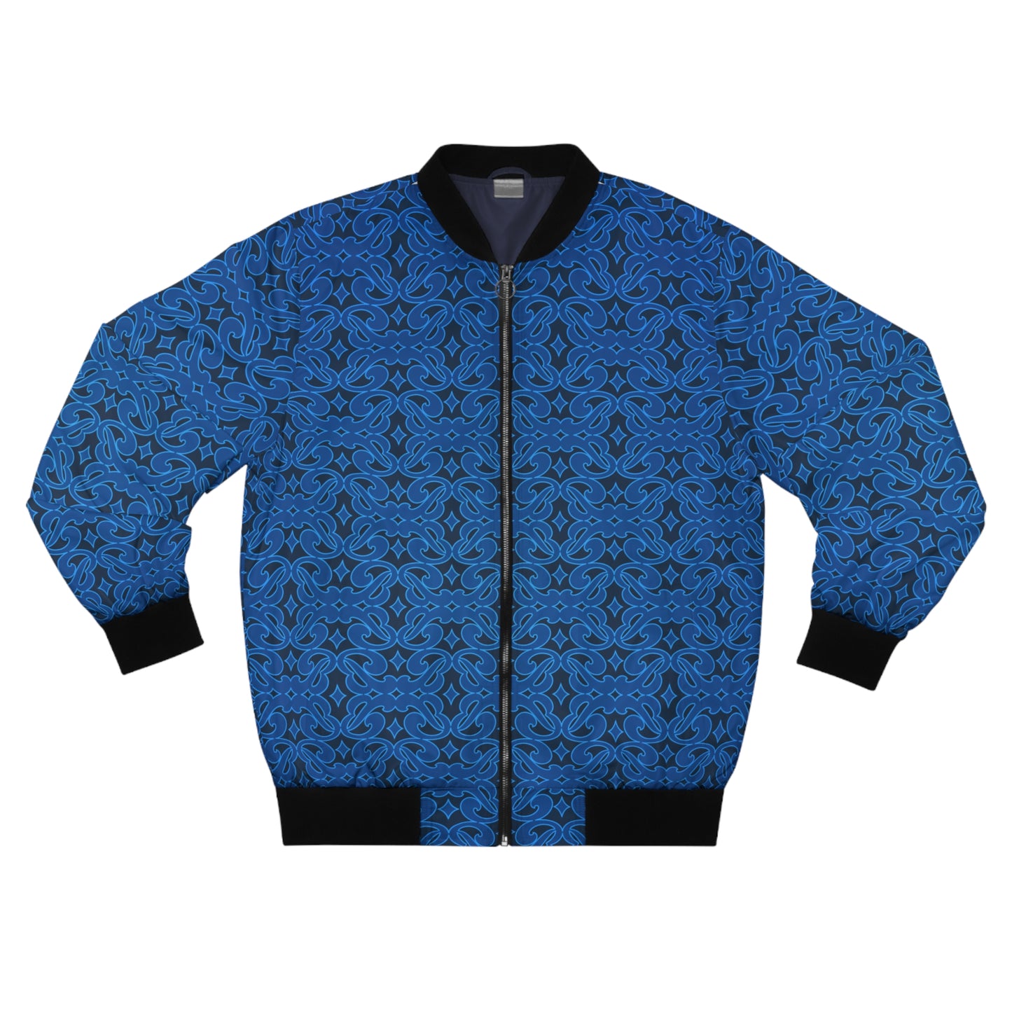 B Pattern Unisex Bomber Jacket