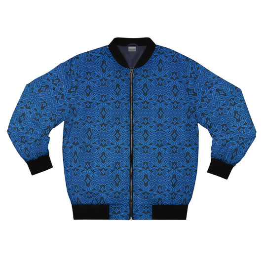 B Pattern Unisex Bomber Jacket